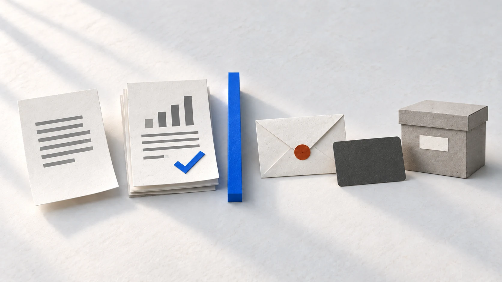 A draft report stops for approval before mail, payment or file changes.