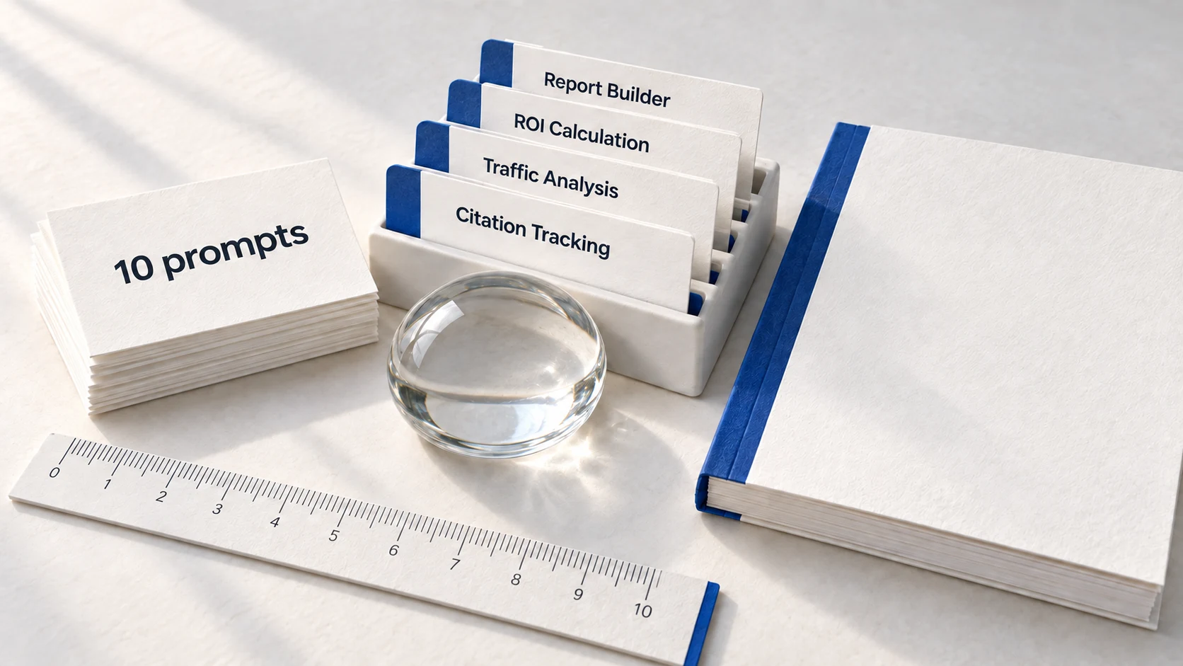 Citation observations being gathered into a paper measurement report.
