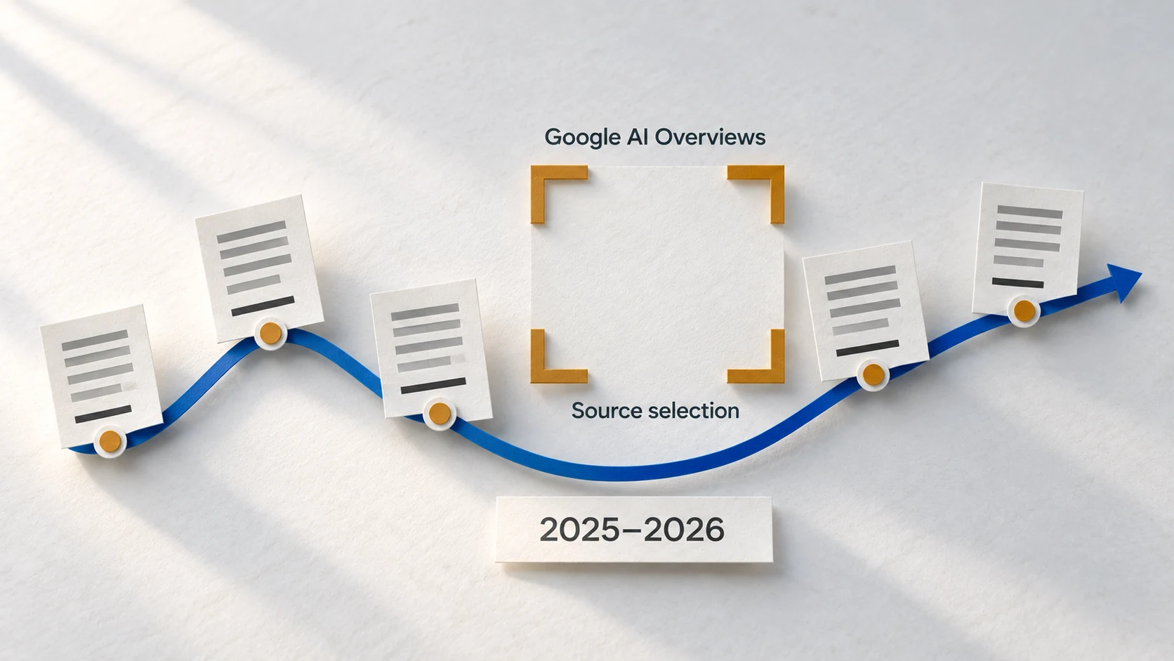 Changing prevalence of Google AI Overviews over time.