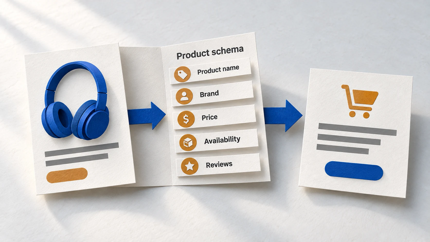 Product attributes made machine-readable for shopping answers.