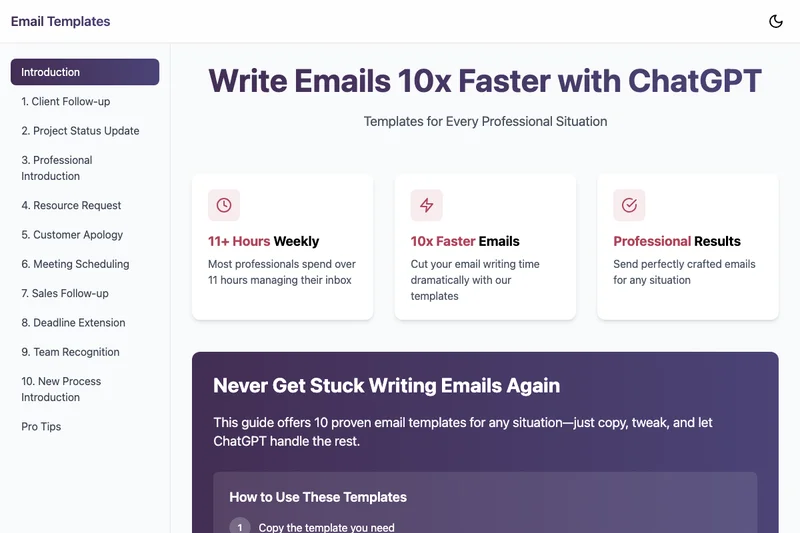 Email Productivity Accelerator