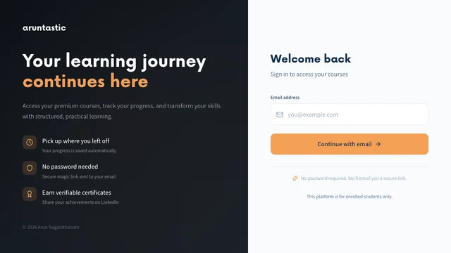 Courses Platform - Learning Platform