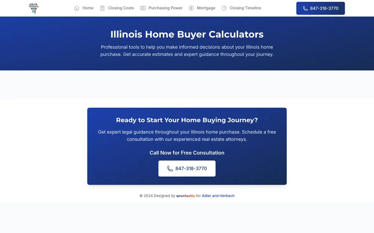 Real Estate Calculator Suite - Industry-Leading Accuracy for Home Buyers